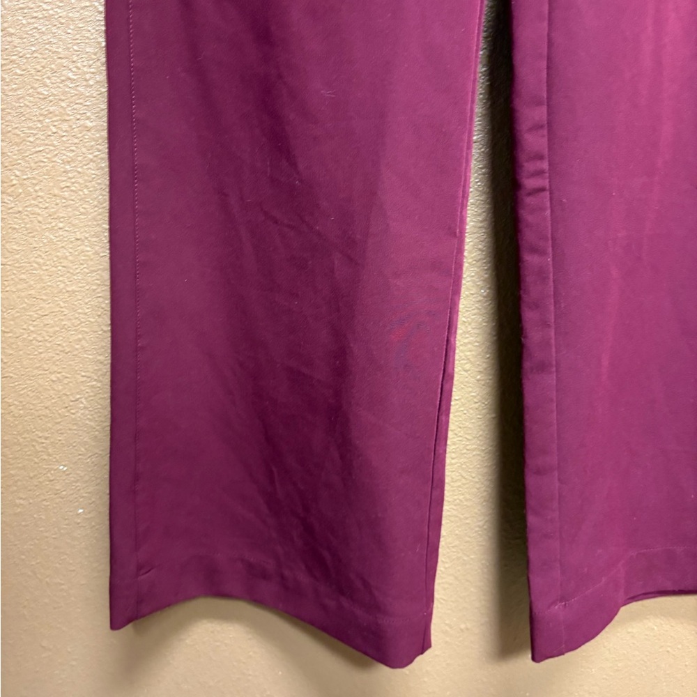 Figs Maroon Relaxed Fit Scrub Pants - Picture 5 of 7
